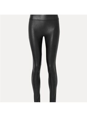 Spanx Faux Leather Black Leggings